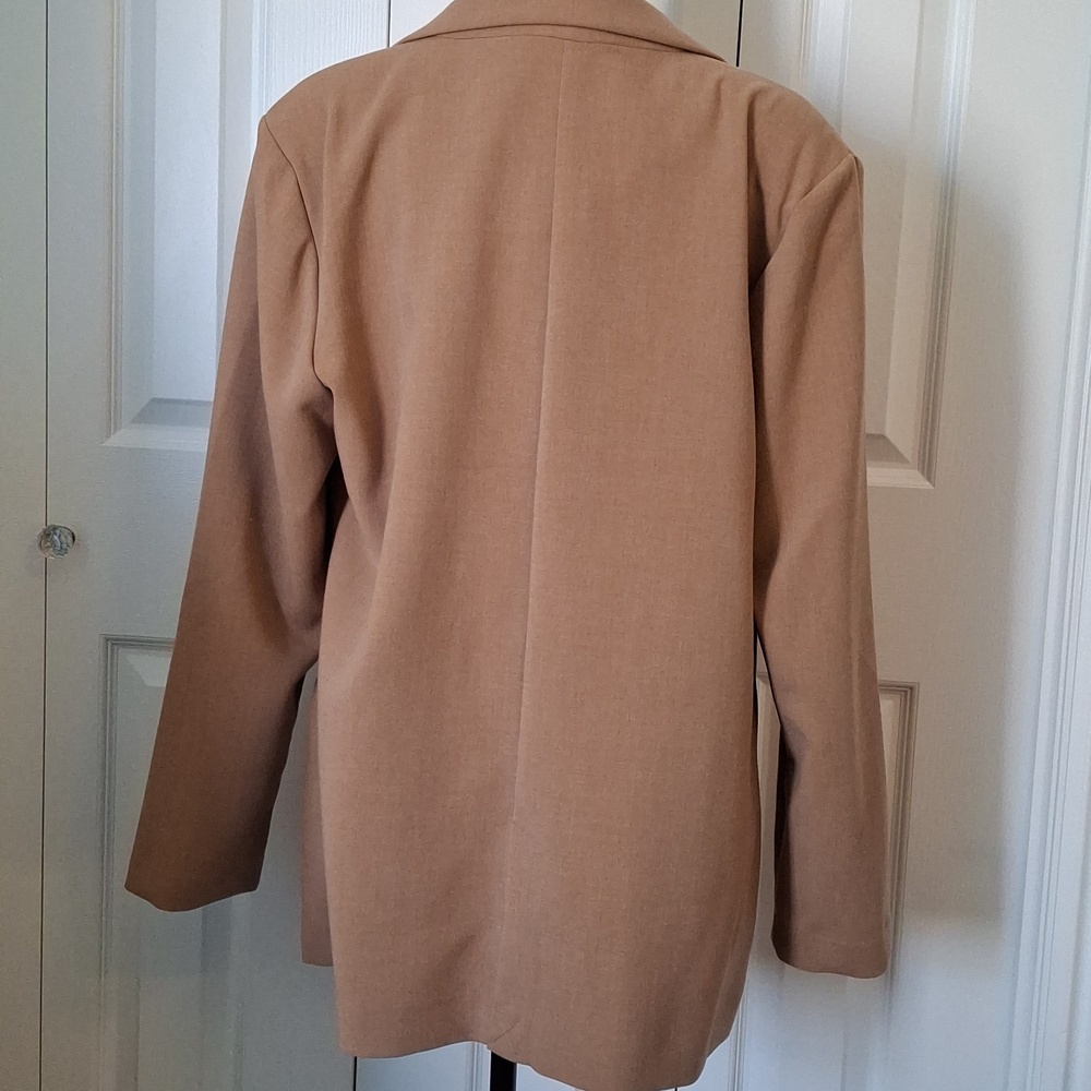Maurices Camel/Tan Single-Button Blazer - Picture 5 of 9